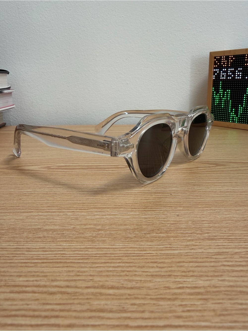 Grand Le Mar Acetate 01 sunglasses - Transparent